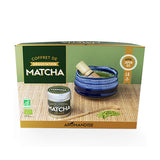Matcha teceremoniset (skål, matcha, sked, visp) EKO