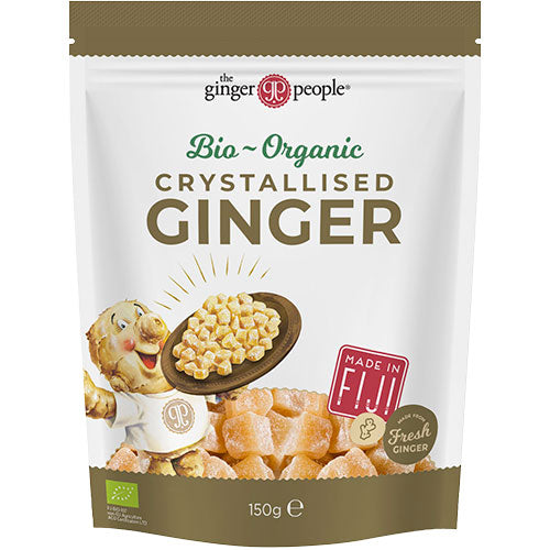 The Ginger People Ingefær kandiseret Ekologisk | 150 g – Mecindo.se