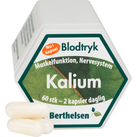 Berthelsen Kalium | 60 kapslar