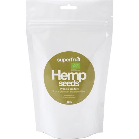 Superfruit Hampafrön Skalade Ekologisk | 200 g