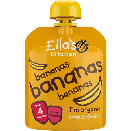 Ellas Kitchen Babymos 4 mån+ Banan Ekologisk | 70 g.