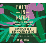Faith in Nature Shampoo Bar (85 gr) | Lavendel & Geranium