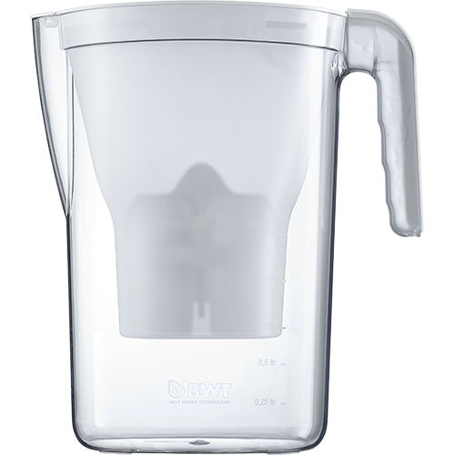 Glaskanna 1,4L Vit m. magnesiumfilter