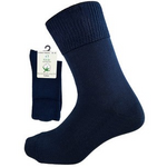 Kilde & Co. Cotton - Diabetic & Comfort Sock Mörkblå