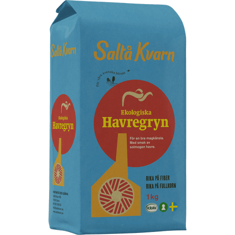 Saltå kvarn Havregryn Grov Ekologisk Saltå Kvarn | 1 kg