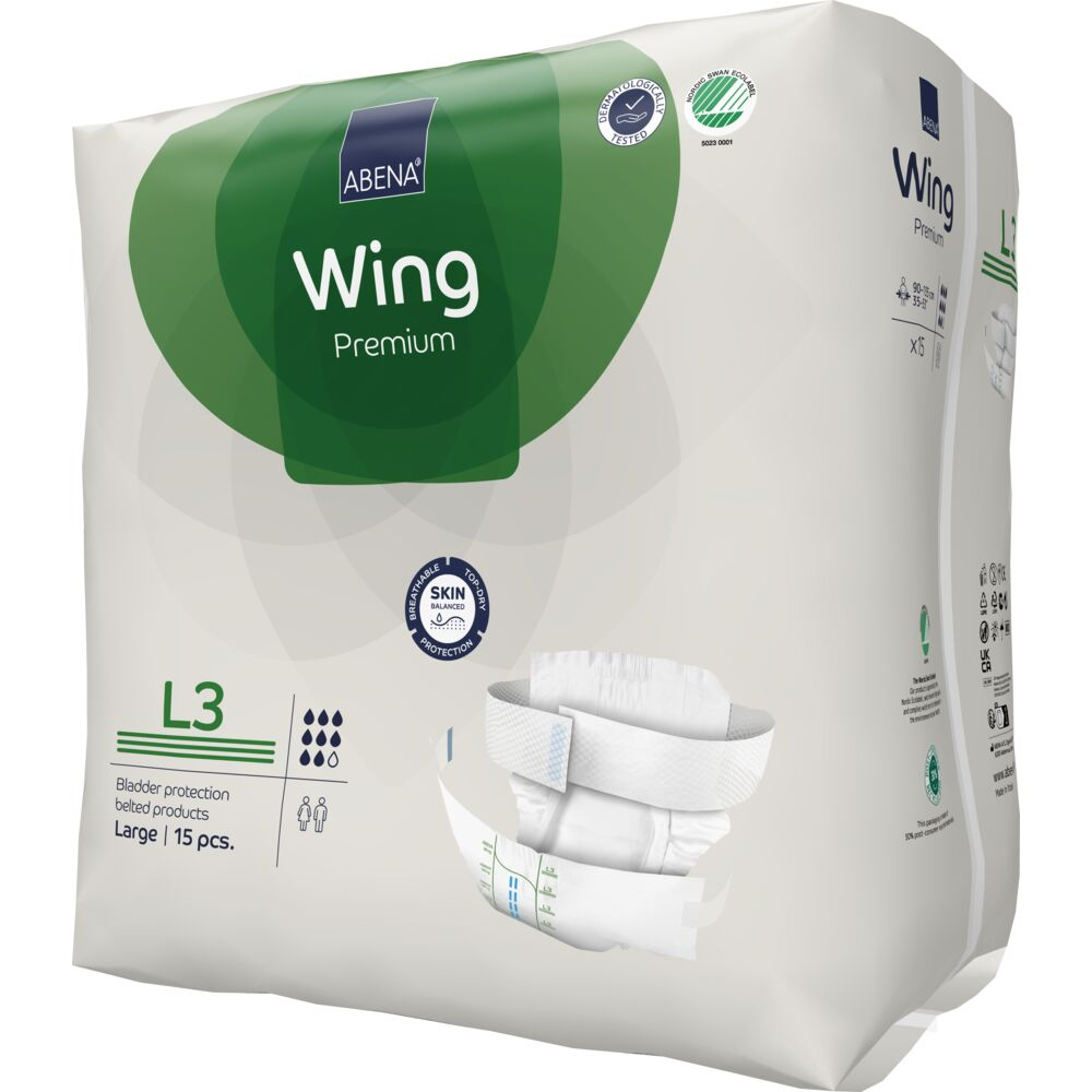 Abena Wing L3 15 stk | Large