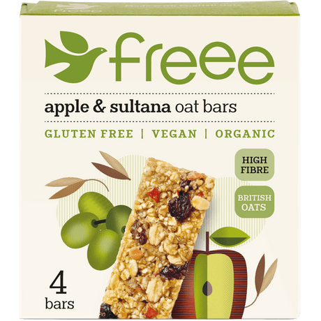 Doves Farm Glutenfri Havrebar med Äpple & Sultanas Ekologisk från Organic | 140 g