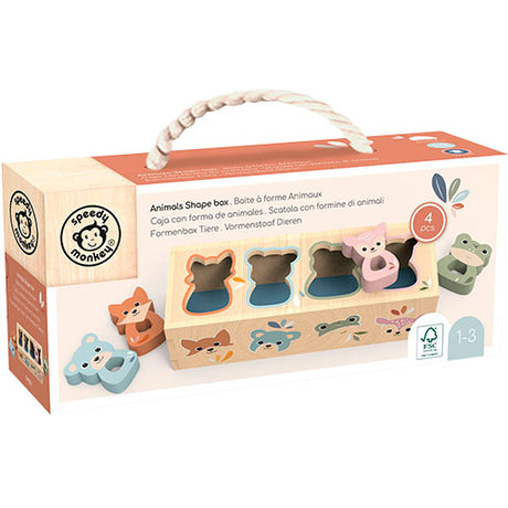 Animals Shape Box, 1-3 år