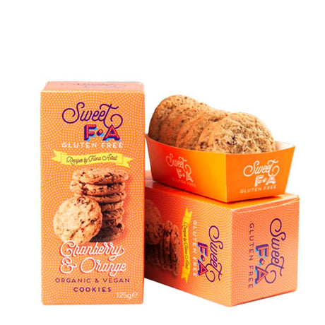 Glutenfria Kakor Tranbär & Apelsin Cookies EKO från 