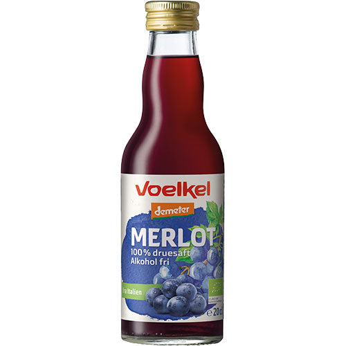 Merlot, ren druvsaft Demeter EKO