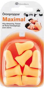 SwedSafe öronproppar med maximal dämpning | 4-pack