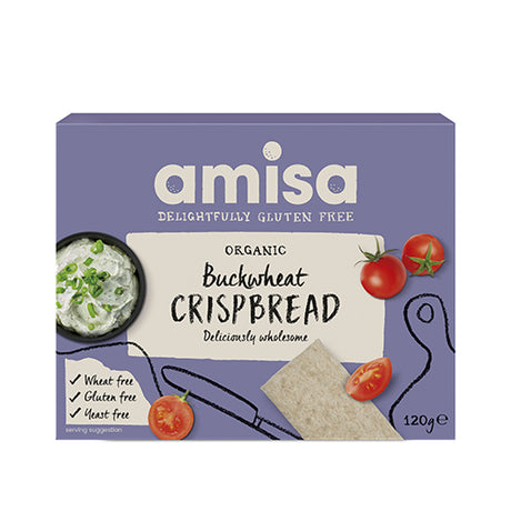 Amisa Knäckebröd Med Bovete Glutenfritt Eko