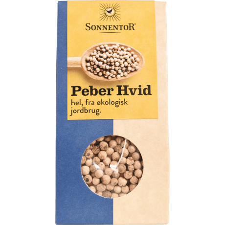 Sonnentor Vitpepper Hel Ekologisk | 35 g