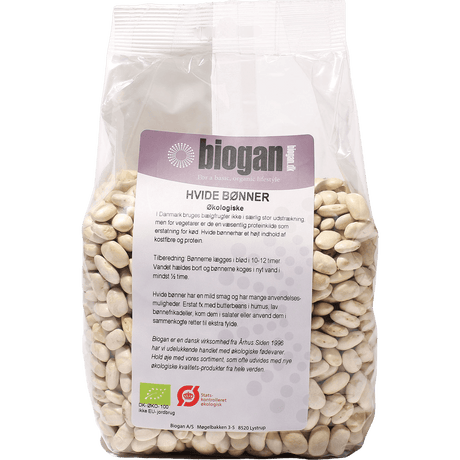 Biogan Bönor Vita Ekologisk | 750 g