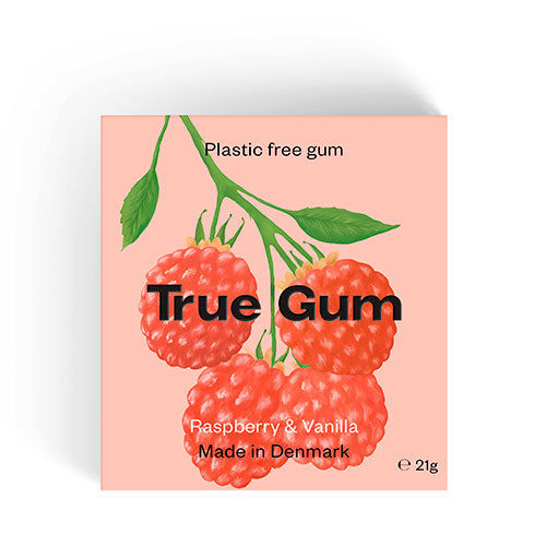 Tuggummi Raspberry & Vanilla