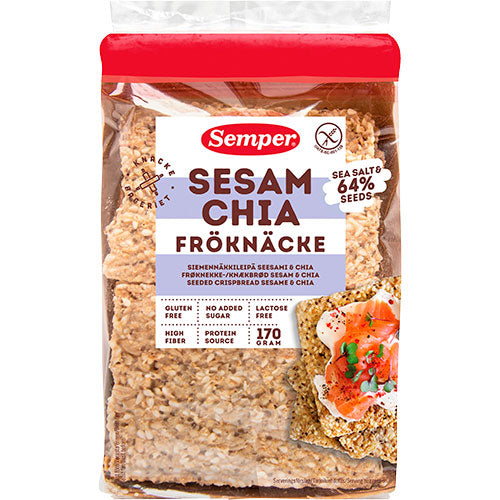 Semper Knäckebröd Sesam & Chia | 170 g