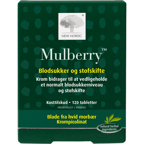 New Nordic Mulberry | 120 tabletter