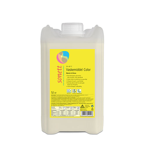 Vaskemiddel color mynte & citron