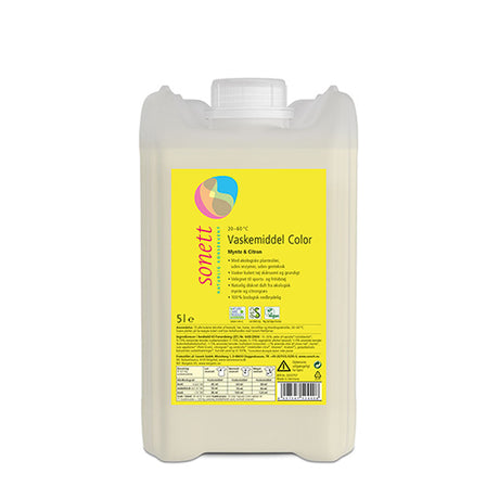 Vaskemiddel color mynte & citron