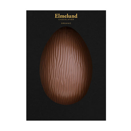 Elmelund Gjutet påskägg mjölkchoklad 41 % Ø | 130 GR