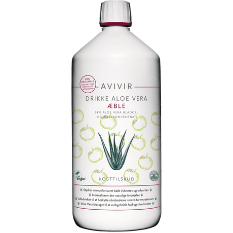Avivir Dryck Aloe Vera Äpple | 1 liter