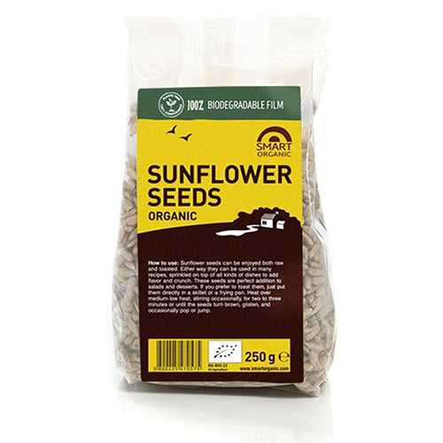 Köp Smart Organic Solrosfrön Eko 250 g - Mecindo – Mecindo.se