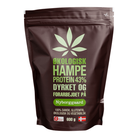 Nyborggaard Hampeprotein 43% Glutenfri | 600 g