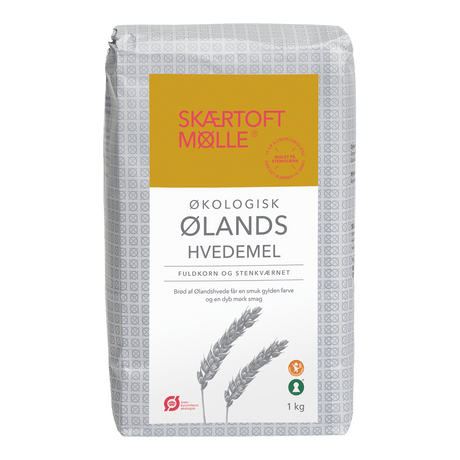 Skærtoft mølle Skärtofta Ekologisk landsvetemjöl Fullkorn Ekologisk Stenmalet | 1 kg