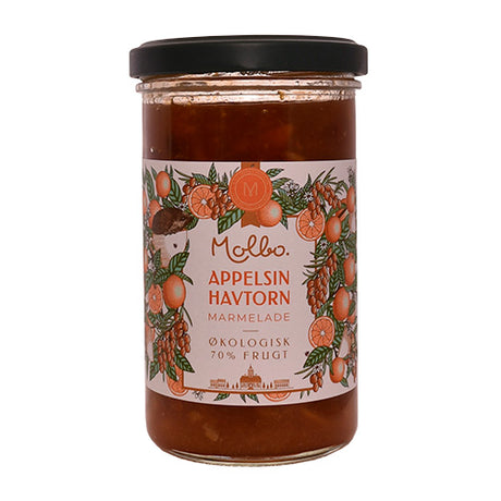 Apelsin & Havtorn Marmelad Molbo Eko