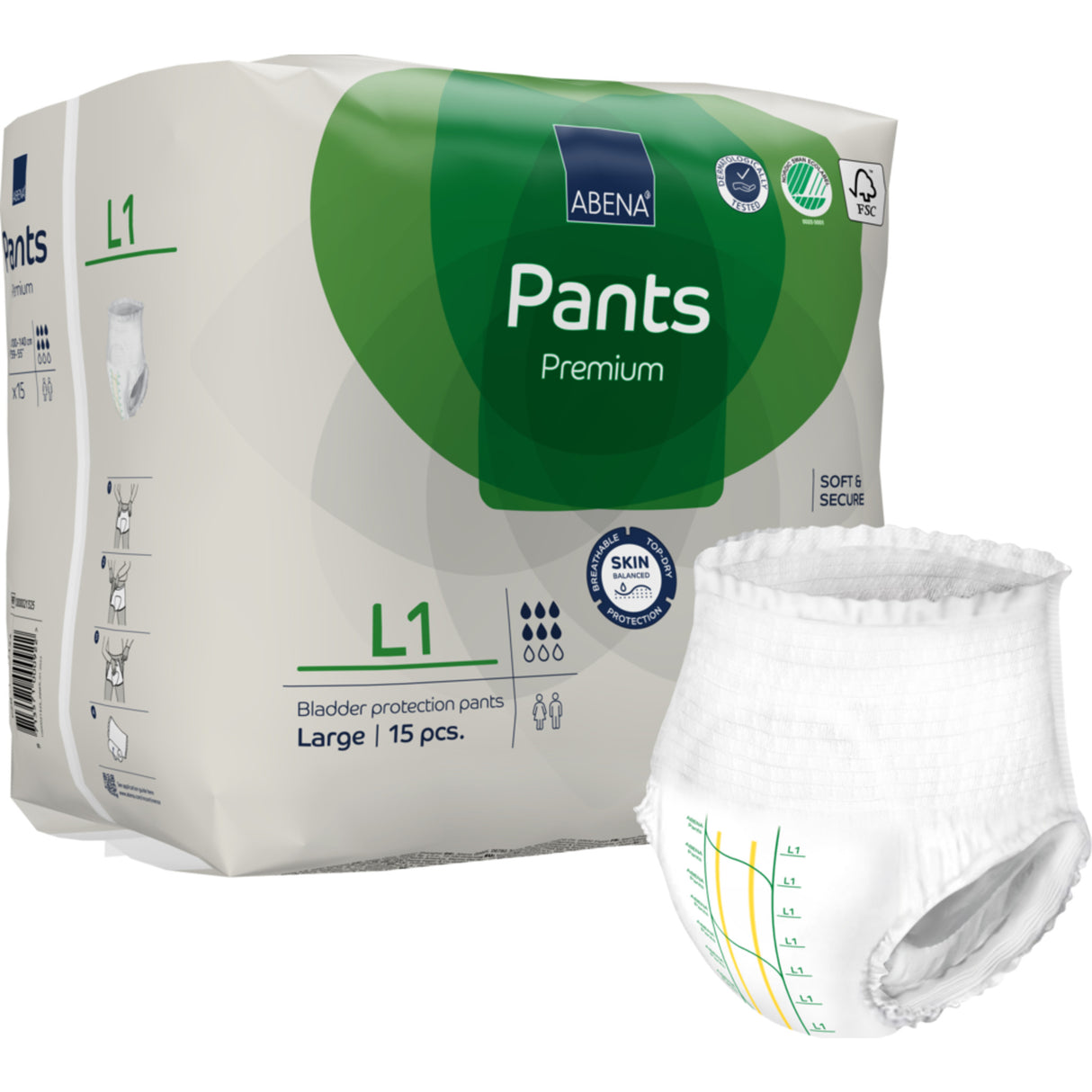 Pants Byxor L1 Inkontinens, Premium