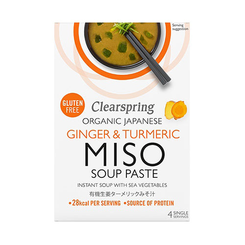 Instant Miso Soppa Ingefära & Gurkmeja EKO