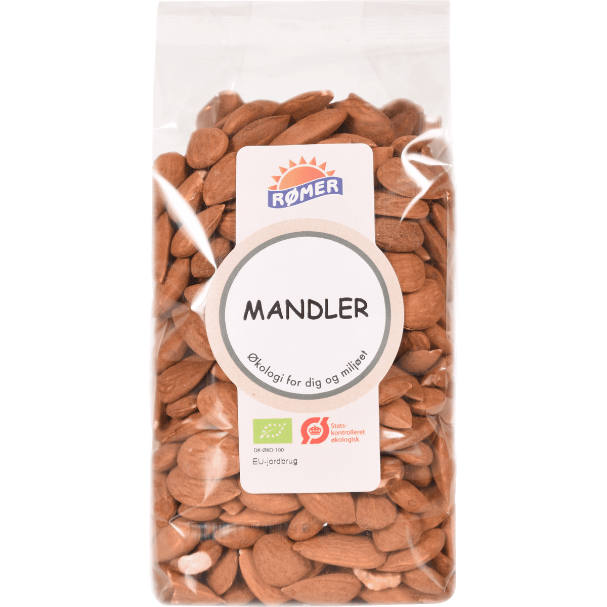 Rømer Mandlar Ekologisk | 400 g