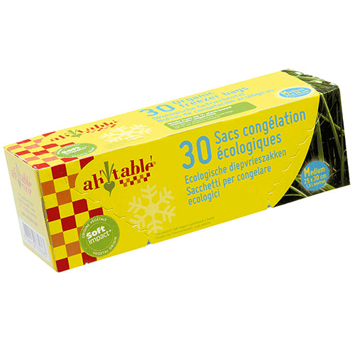 Fryseposer Af Bioplastik 30 Stk  2,5l