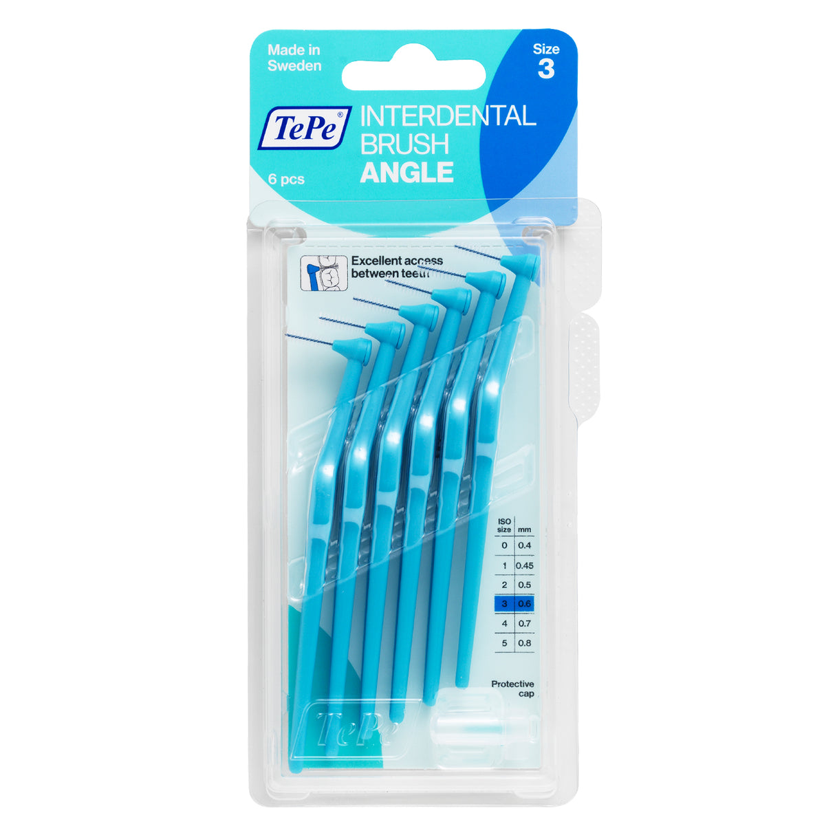 Angle Vinklad Mellanrumsborste 0,6 Mm