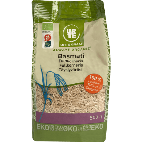 Urtekram Ris Basmati Fullkorn 500g Ekologisk | 500 g