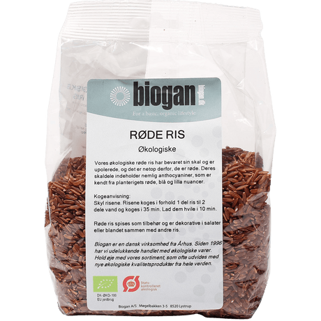 Biogan Rött Ris Ekologisk | 500 g