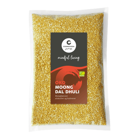 Cosmoveda Mungbönor, skalade, Ekologisk | 1 kg