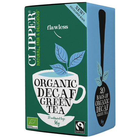 Clipper Grönt Te Koffeinfritt Ekologisk | 20 påsar