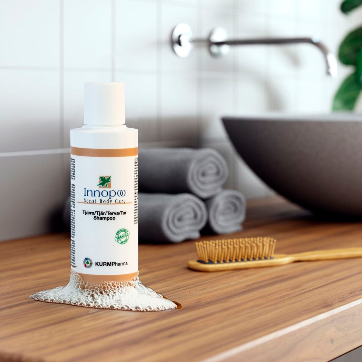 Innopoo Terva Tjärschampo Mot Mjäll | 150 ml