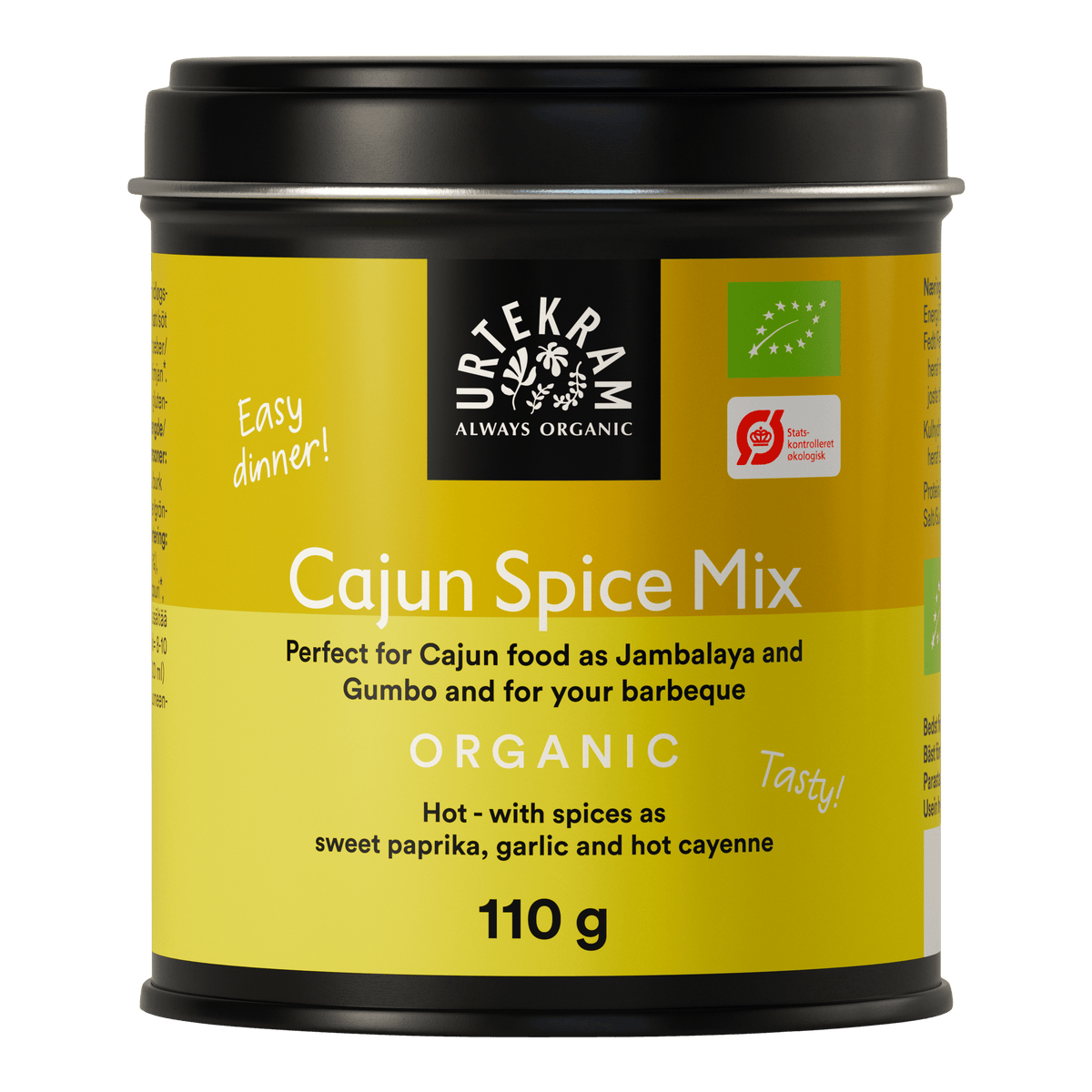 Urtekram Cajunmix Ekologisk | 110 g