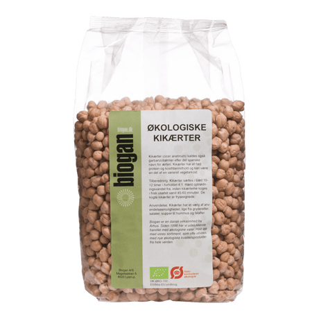 Biogan Kikärter Ekologisk | 1 kg