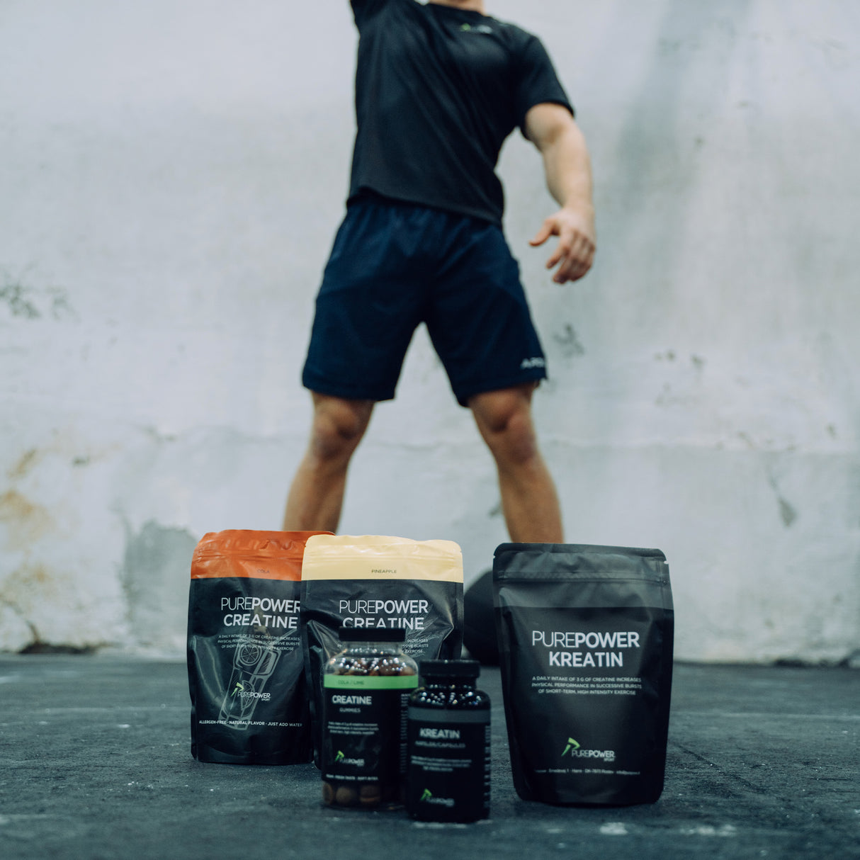 PurePower Kreatinkapsler | 120 kapsler 