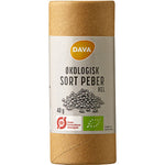 DAVA EKO svartpeppar, hel | 40 g