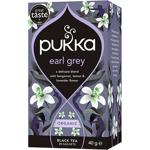 Pukka Gorgeous Earl Grey Tea EKO | 20 påsar