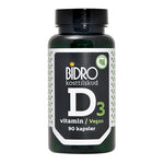 Bidro D3-vitamin Vegan | 90 kapslar