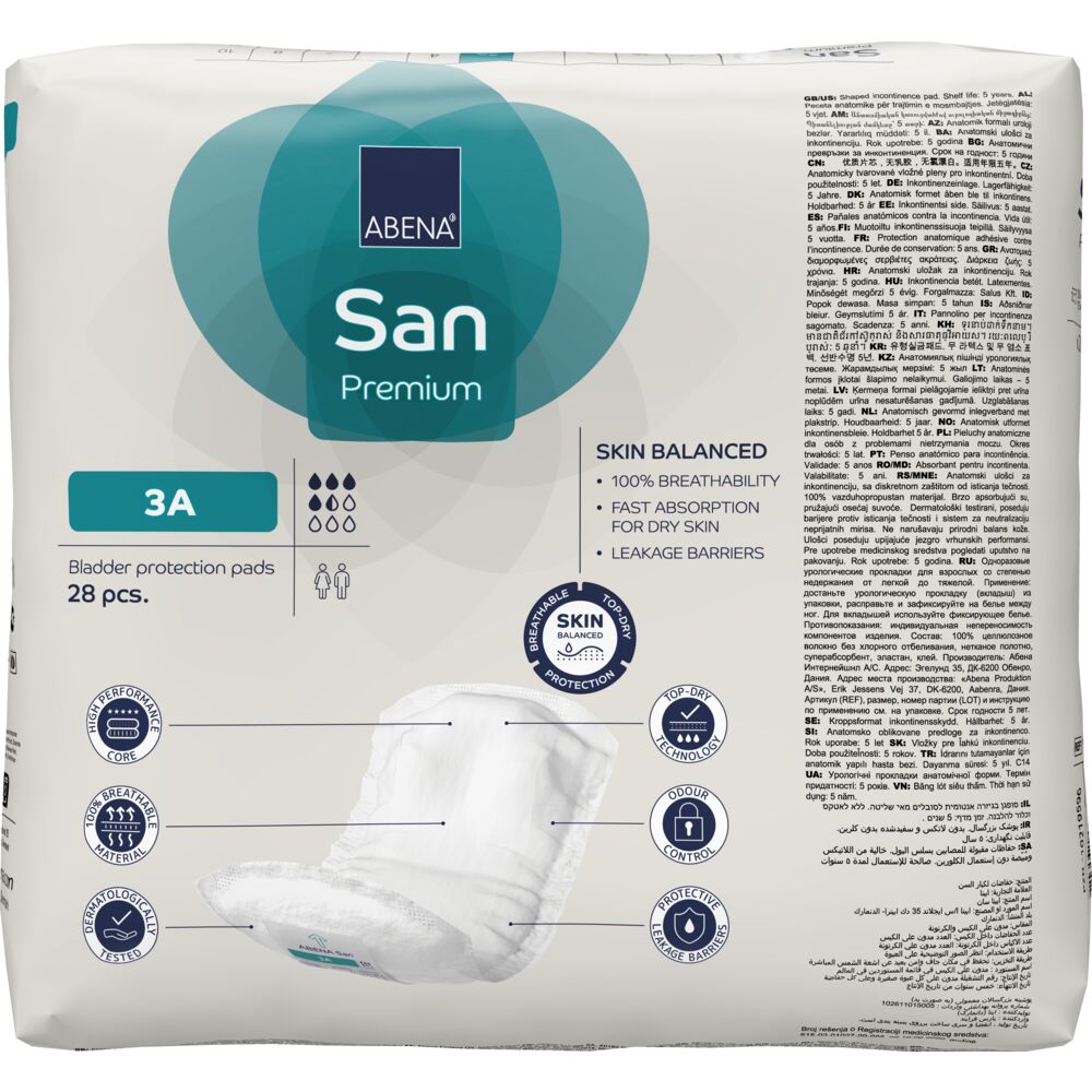Abena San 3A | 28 st