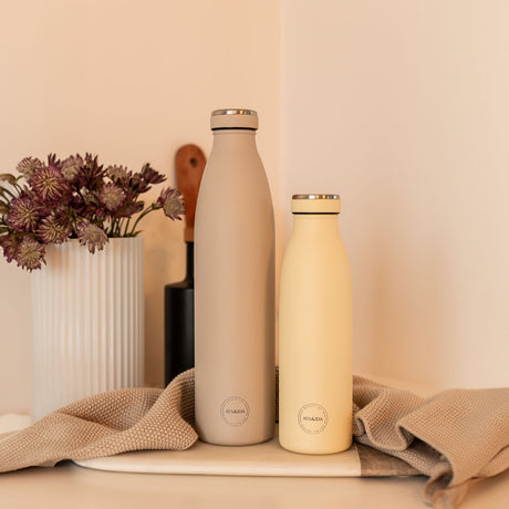 Termoflaska Rostfritt Stål Cream Beige