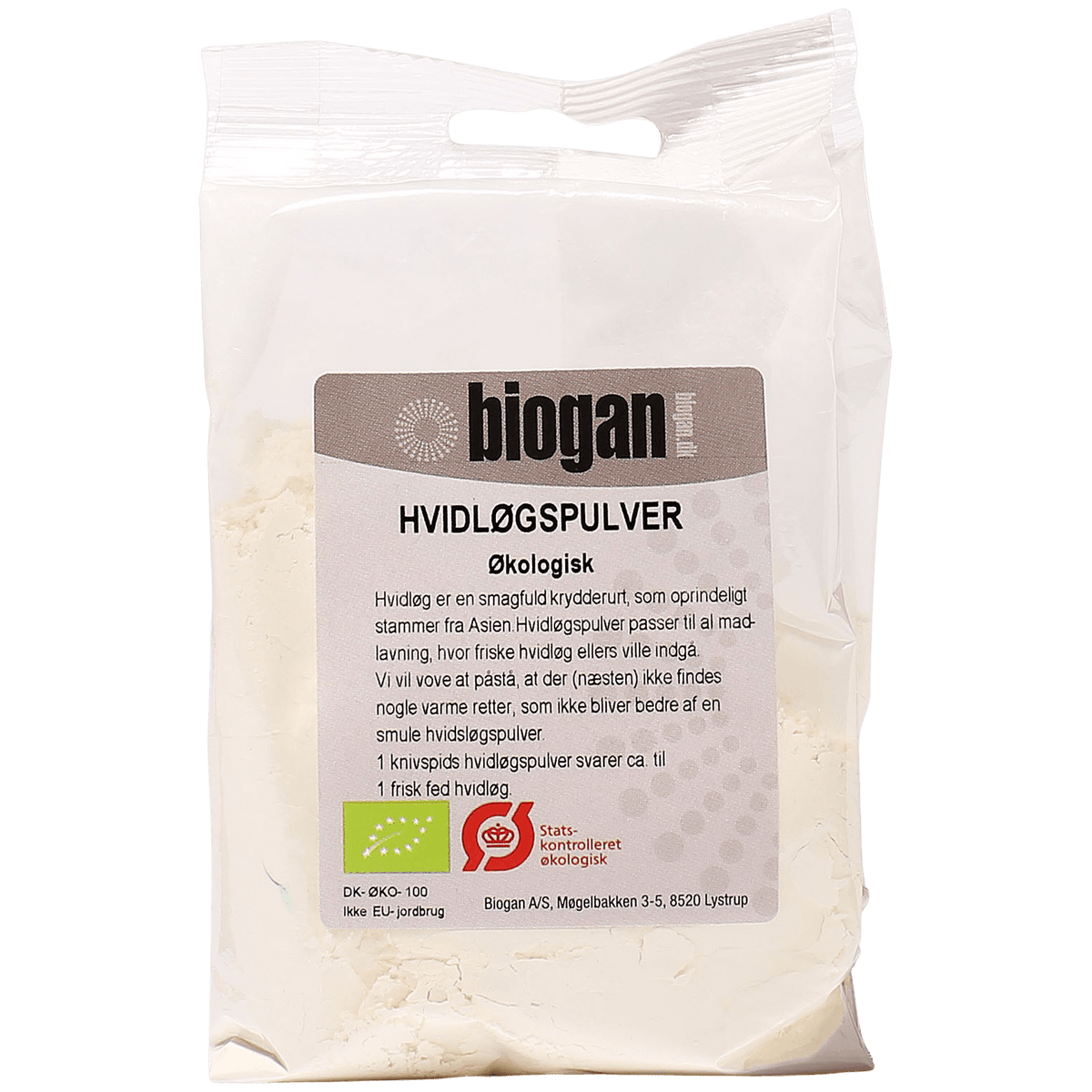 Biogan Vitlökspulver Ekologisk | 100 g