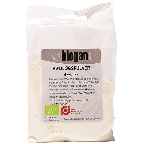Biogan Vitlökspulver Ekologisk | 100 g
