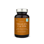 NORDBO Vegan D3, C & Zink | 90 kapslar